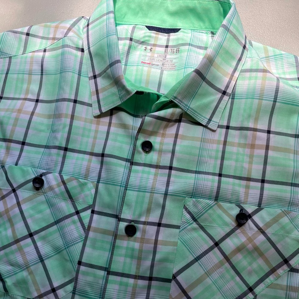 Under Armour Short Sleeve Shirt Size XL HeatGear